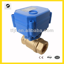 15Q/N 2-way 1/2" Brass motorized valve with 3-6V work voltage